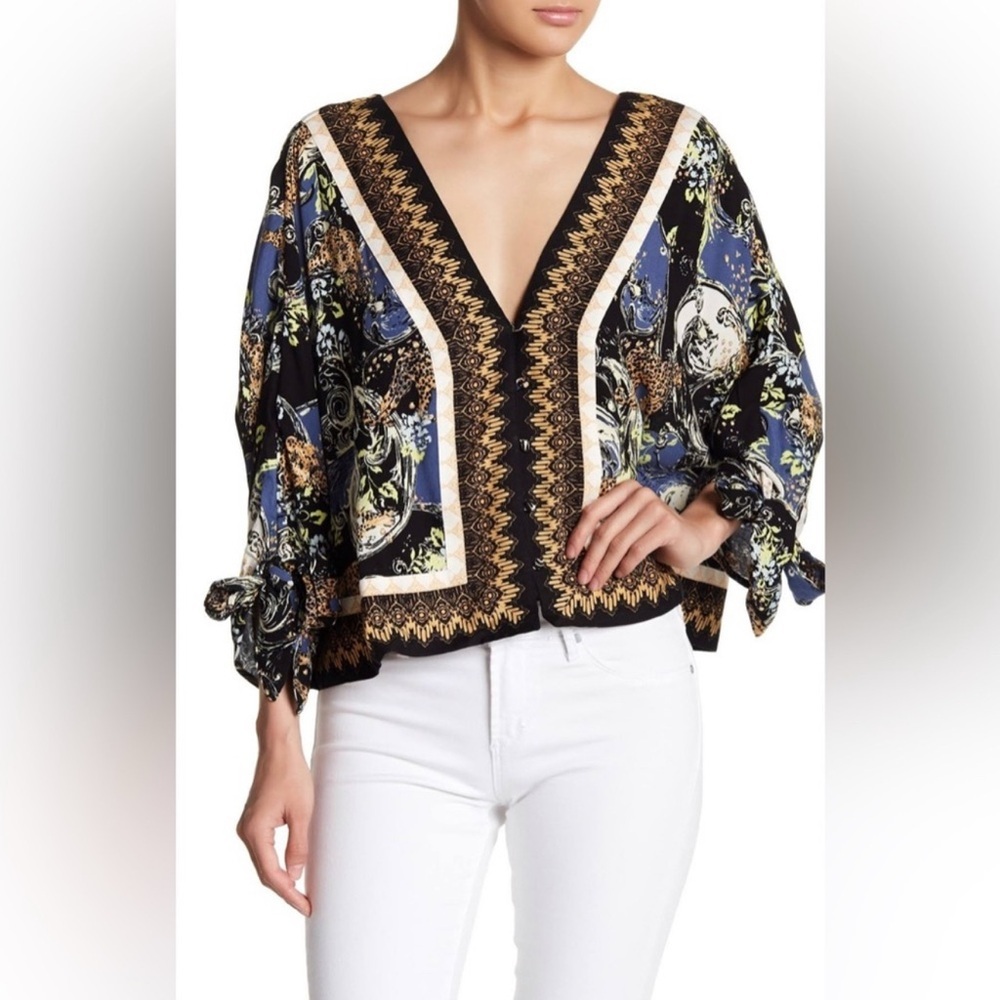 NWOT Free People Catch Me If You Can Top